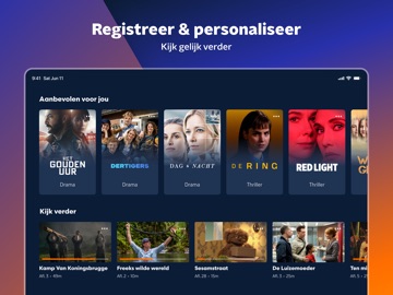 NPO Start iPad screenshot 4