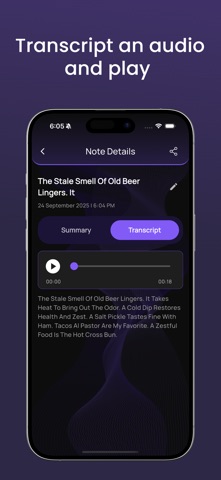 NoteMate Ai: Voice to Text iPhone screenshot