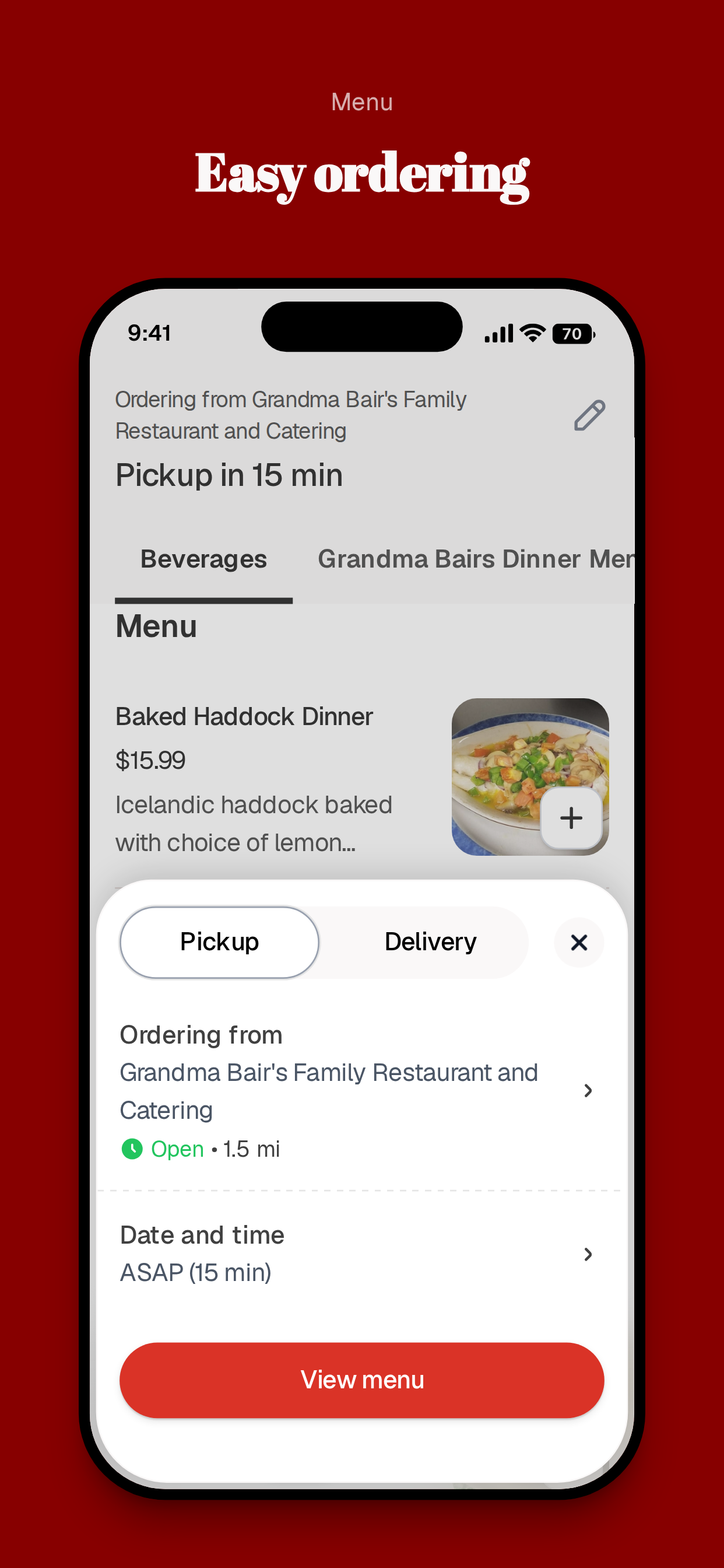 Grandma Bair's Restaurant screenshot 3