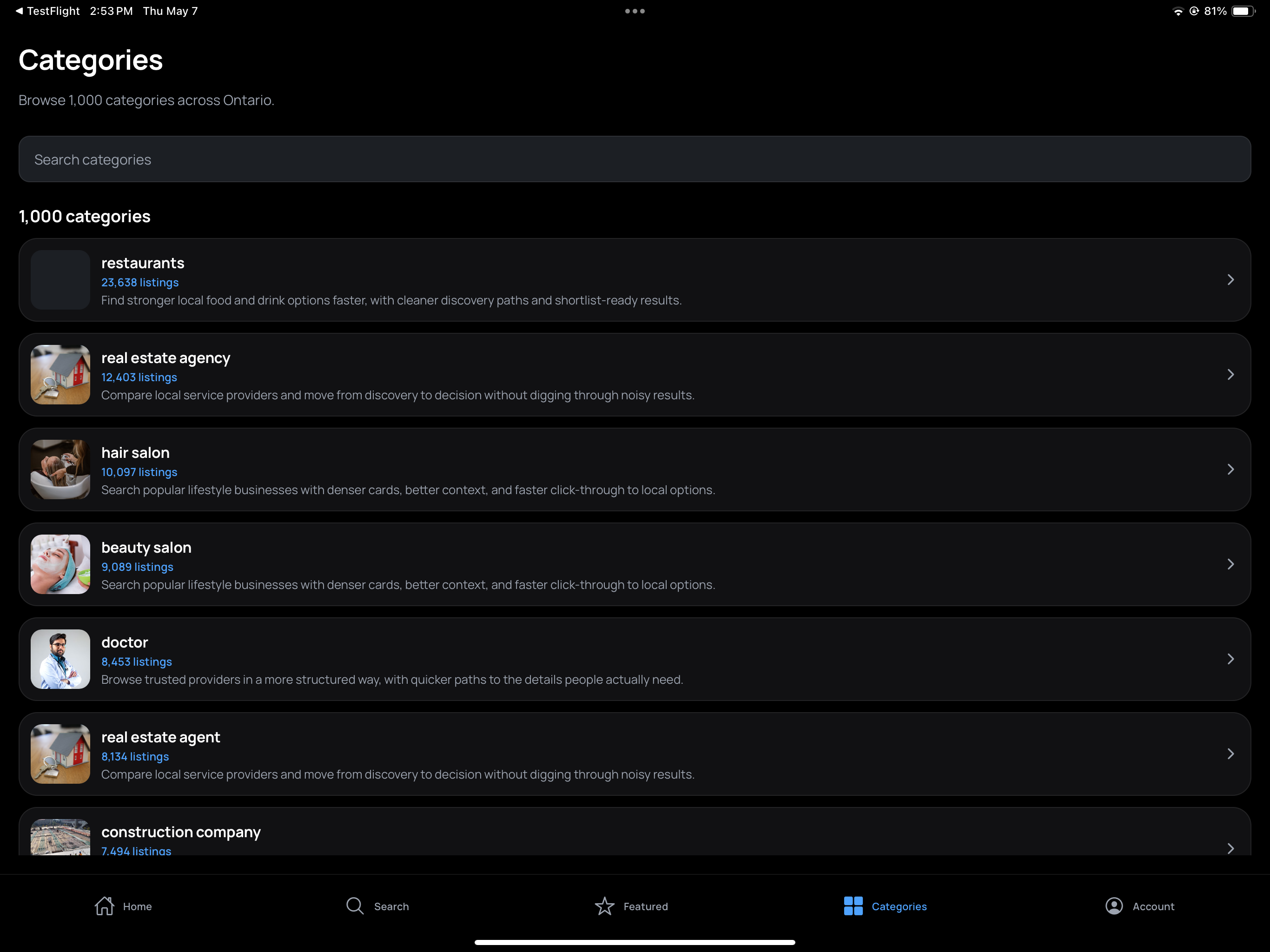 Ontario Directory screenshot 8