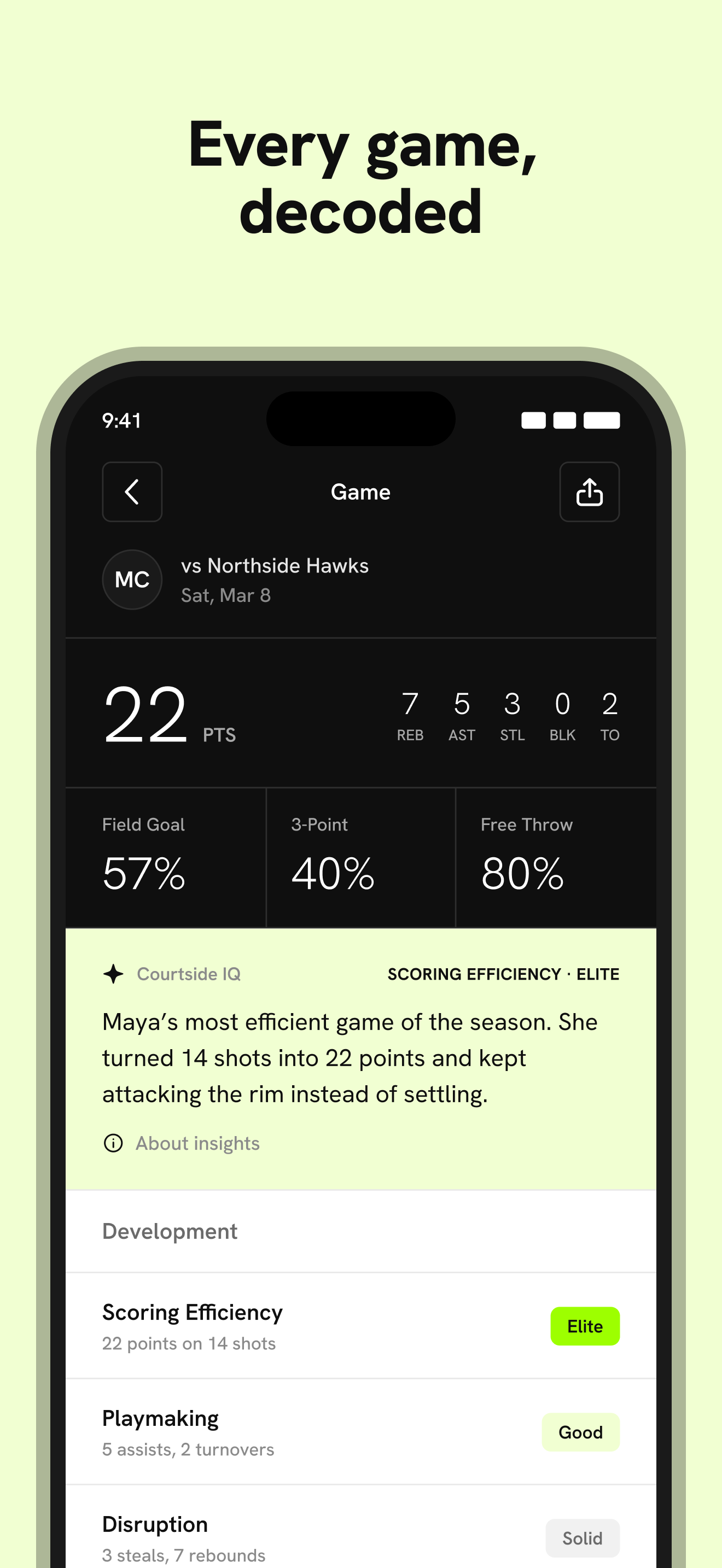 Courtside IQ screenshot 4