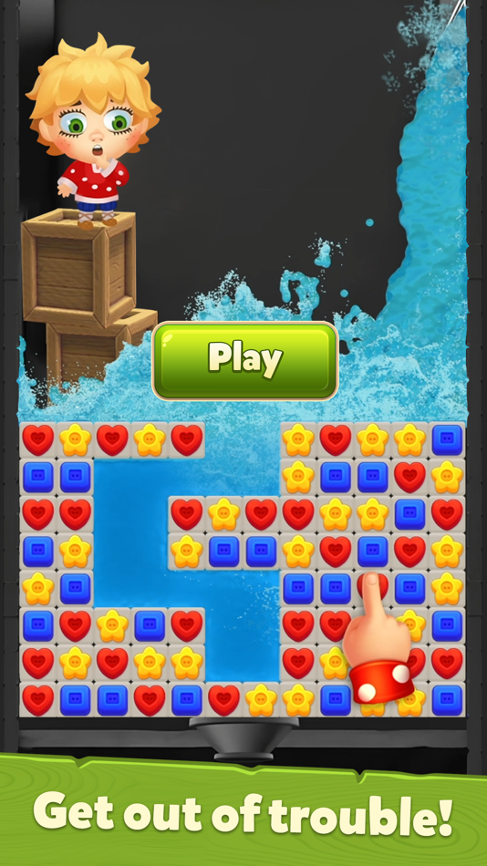#3. Hoby Tales: Match-3 (iOS) Bởi: Matrix4Games
