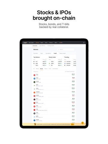 Bybit: Buy Crypto & Bitcoin iPad screenshot 3