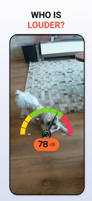 deBi: Sound Meter Camera screenshot 3