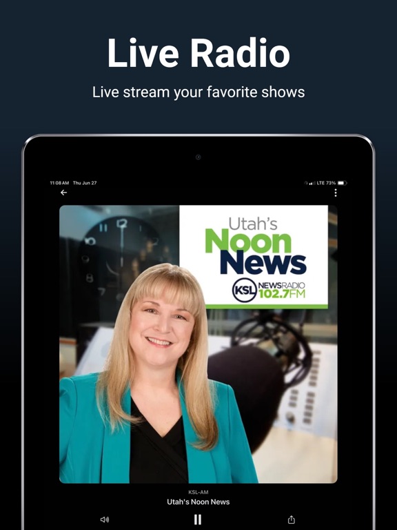 KSL NewsRadio iPad screenshot 3 - News app