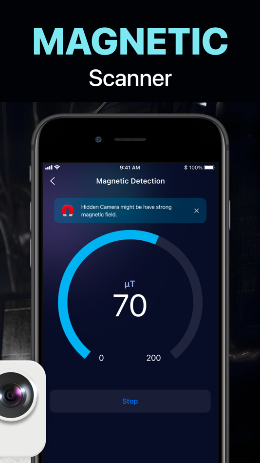 #5. Hidden Camera Detector FindSpy (iOS) От: Kain Suite Pte. Ltd.