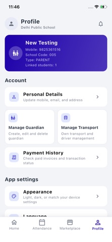 School Time App Screenshot 4 of 5