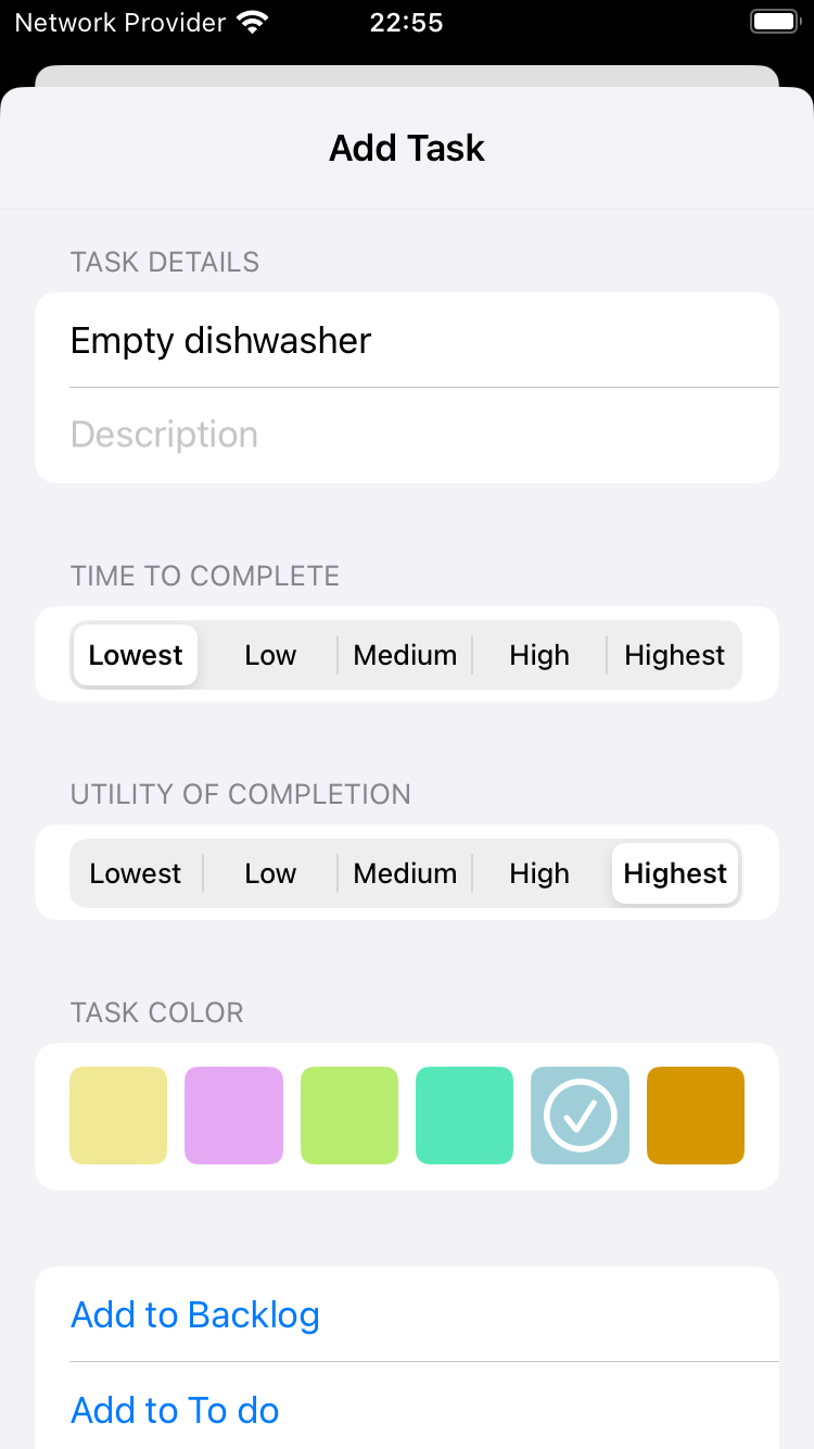 PrioriTask - To Do List