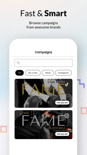 Fame Influencer app screenshot 3