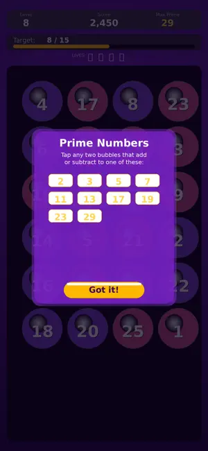 PrimePop screenshot 1