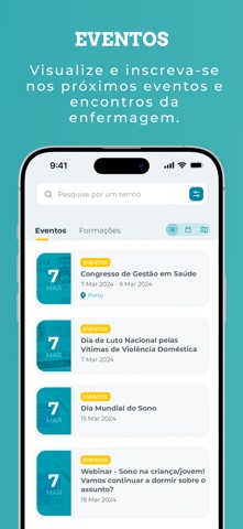 Ordem Enfermeiros iPhone screenshot