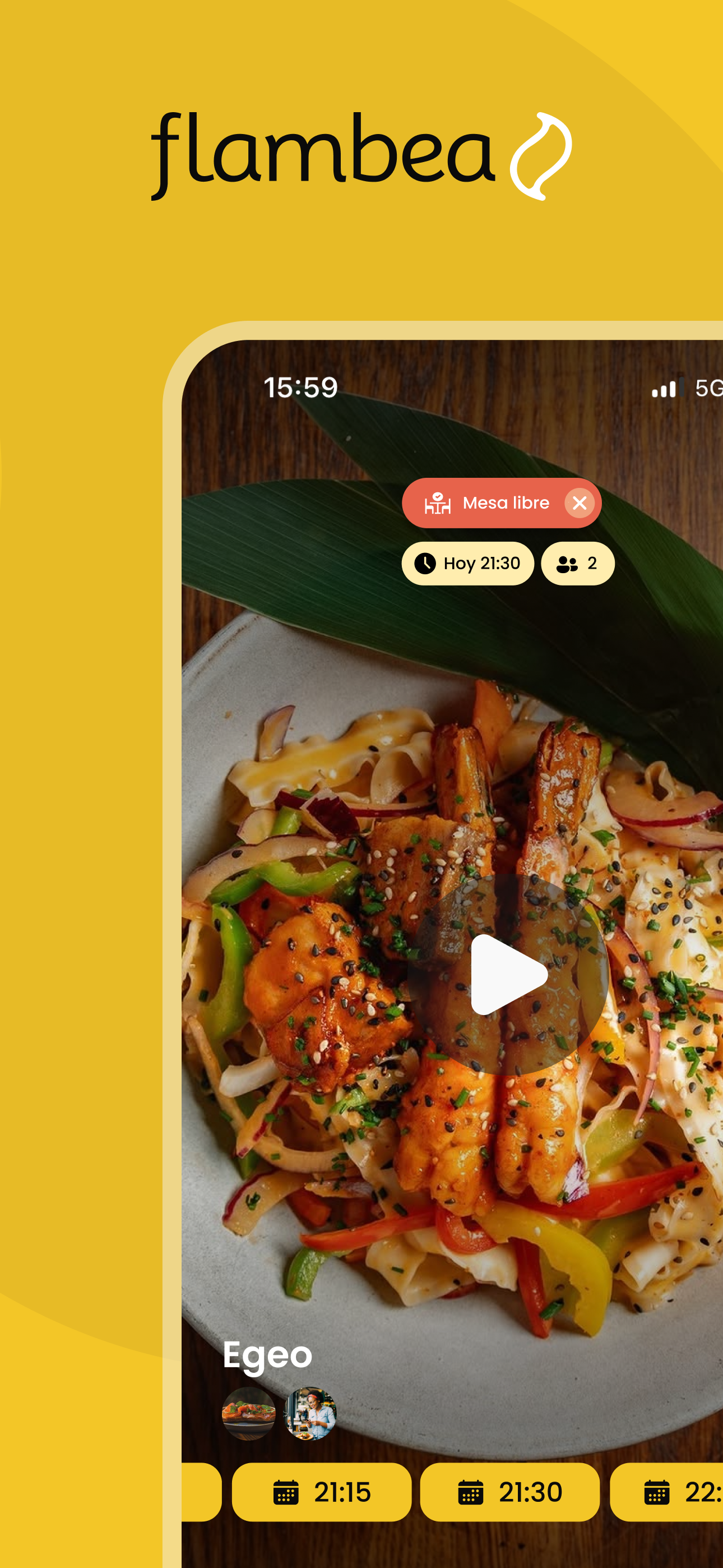 Flambea · Reserva restaurantes