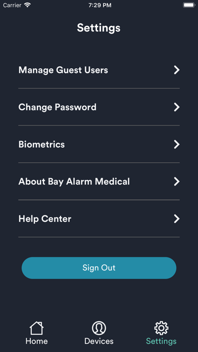 Bay Alarm Medical Screenshot