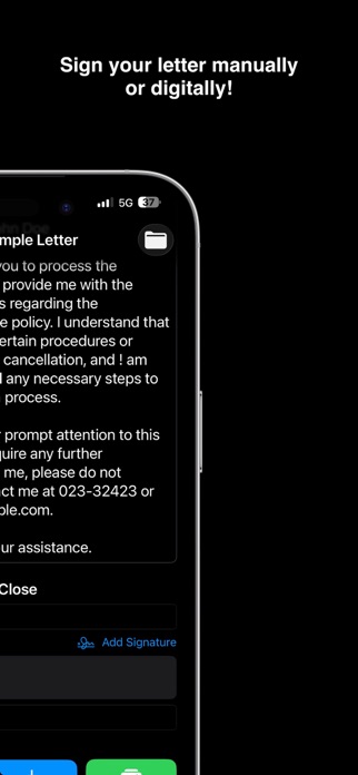 Simple Letter Screenshot 3 of 9
