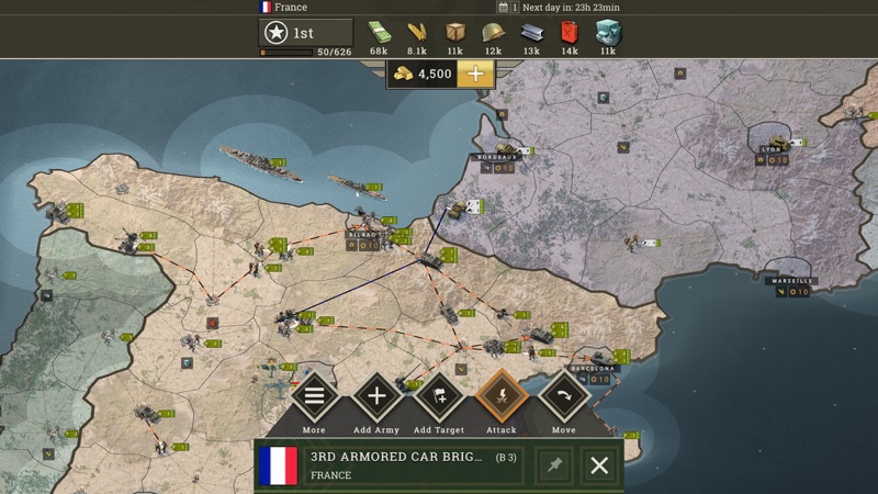 Supremacy: Call of War 1942 screenshot 7