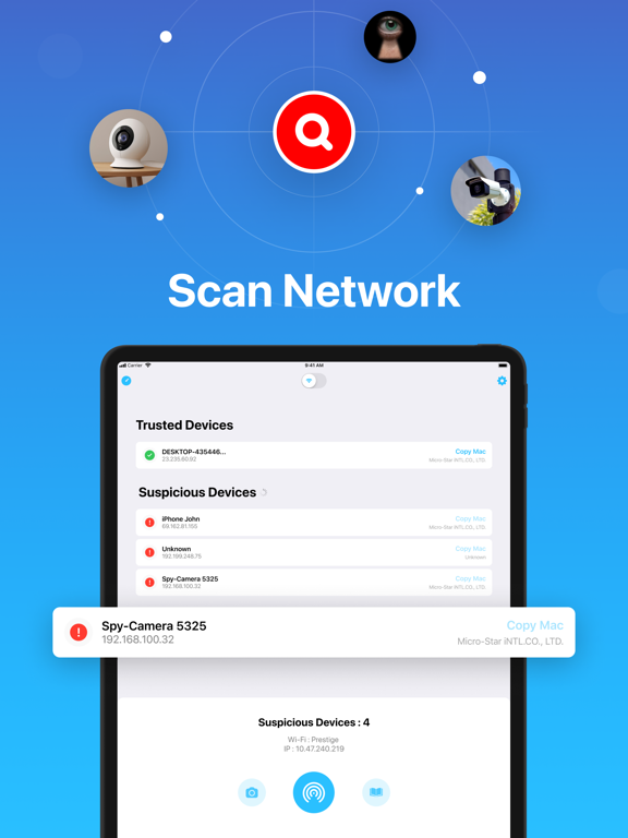 Hidden Spy Camera Finder Pro