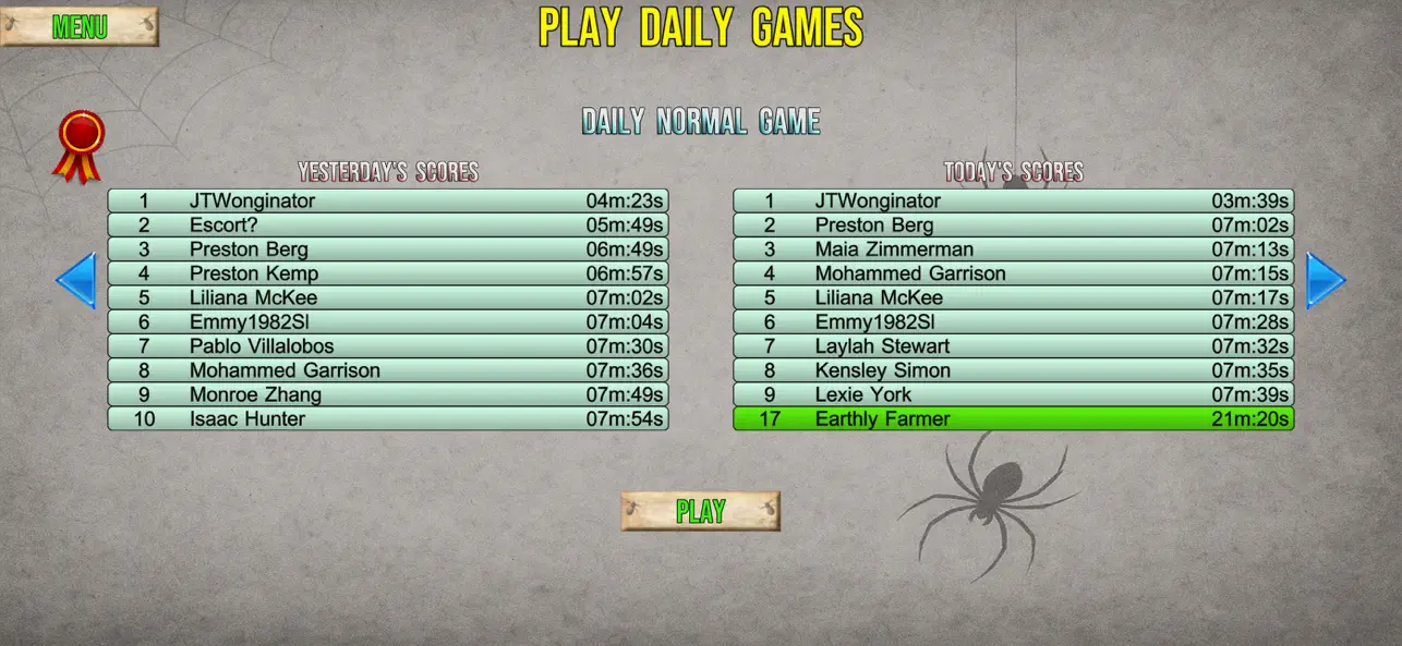 Screenshot #2 pour Spider Solitaire 2 HD