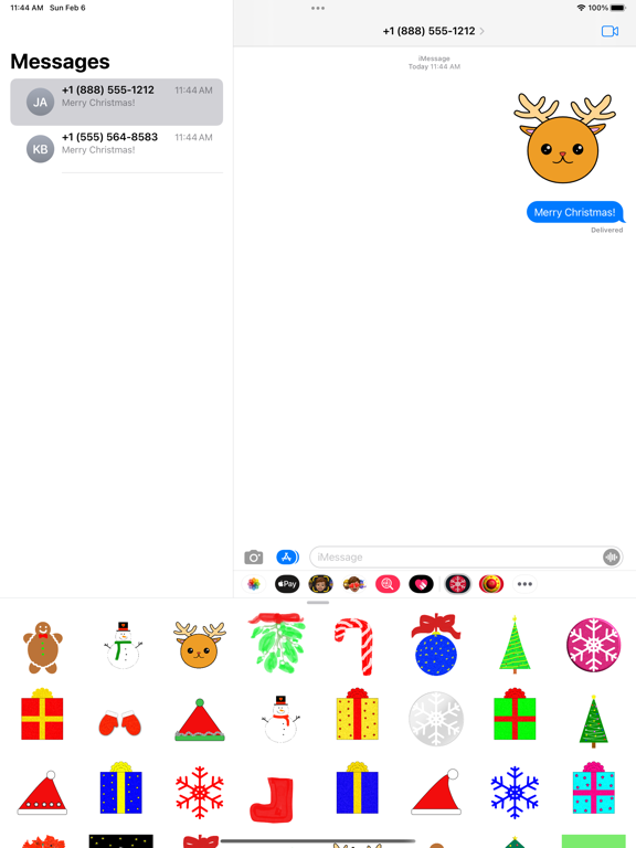 Screenshot #4 pour Christmas Stickies