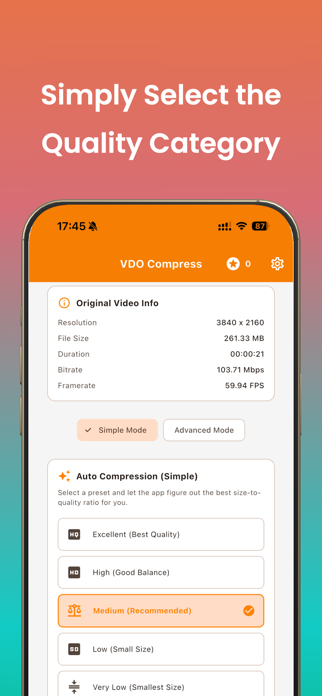 VDO Compress Screenshot 2 of 6