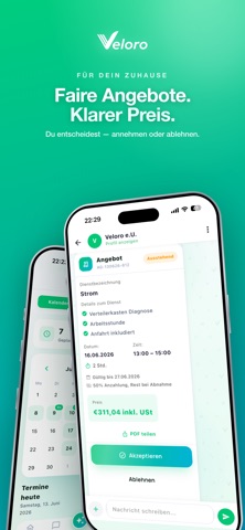 Veloro screenshot