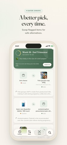 Oli: Pregnancy Safety Scanner screenshot
