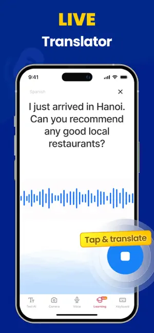 Live Translator AI + Learning screenshot 2