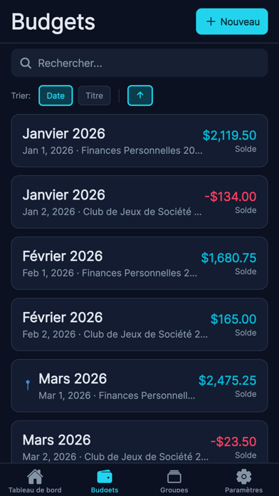 Screenshot #2 pour Budget0