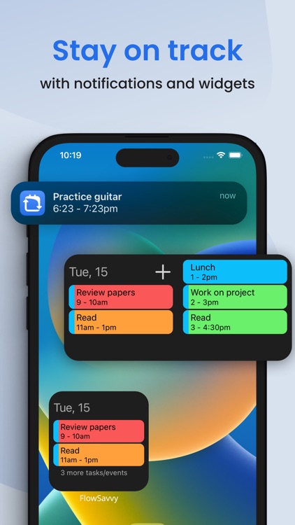 FlowSavvy: Schedule Planner screenshot-9