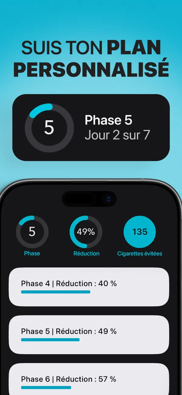 Screenshot #3 pour Arrêter de fumer petit à petit