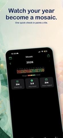 Year in Pixels: Mood Tracker Screenshot 1 of 6