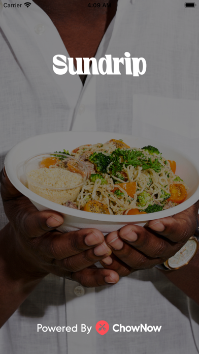 Sundrip Restaurant iPhone screenshot 1 - Food & Drink app