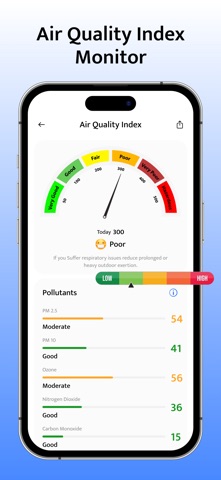Weather Map Under : Local AQI iPhone screenshot