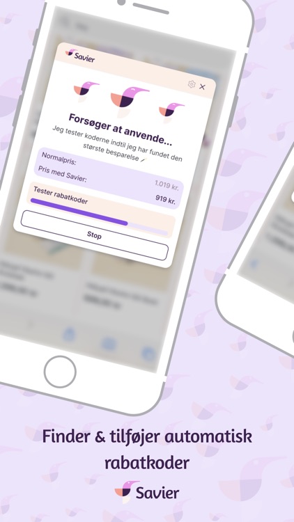 Savier: Rabatkoder & pristjek