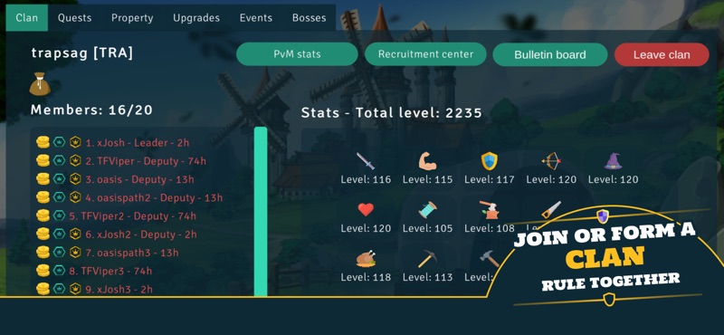 Idle Clans screenshot 2