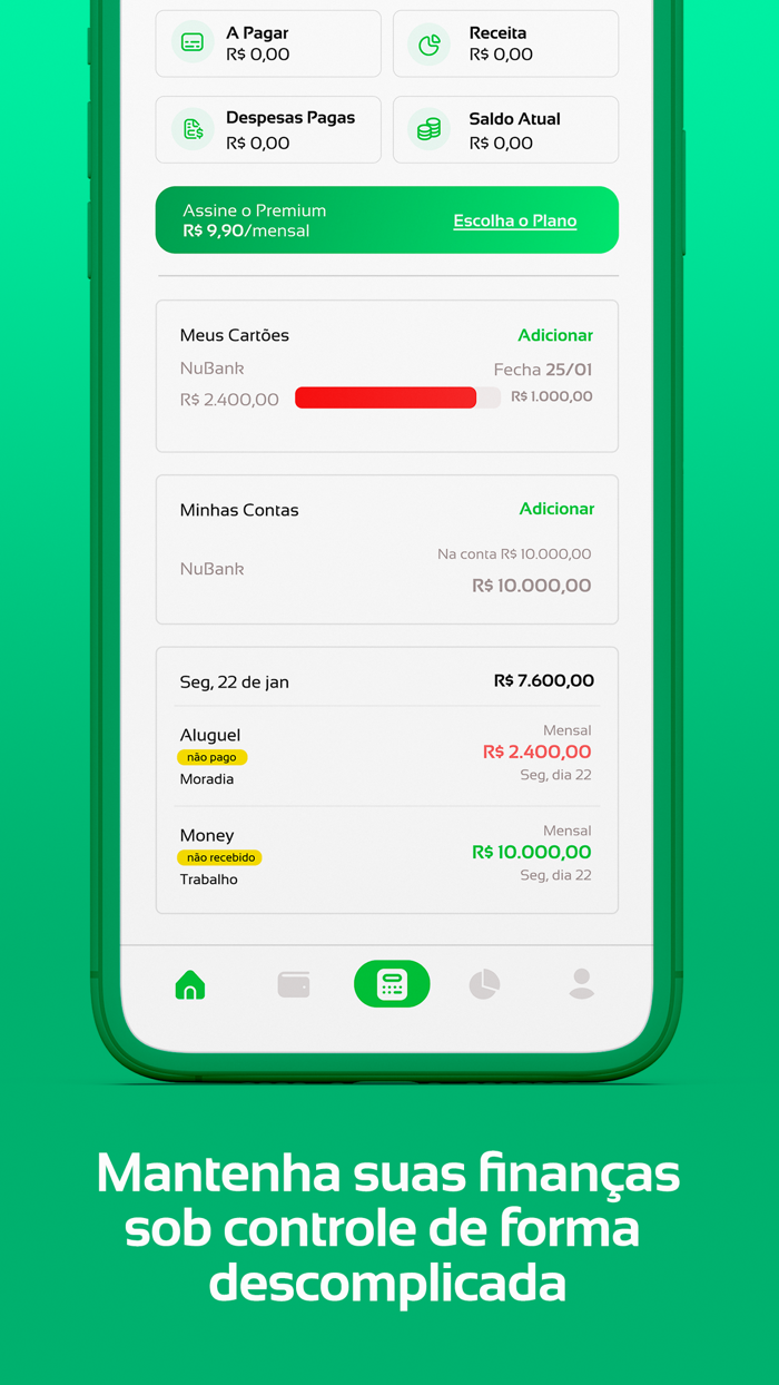 Administre Gestão Financeira