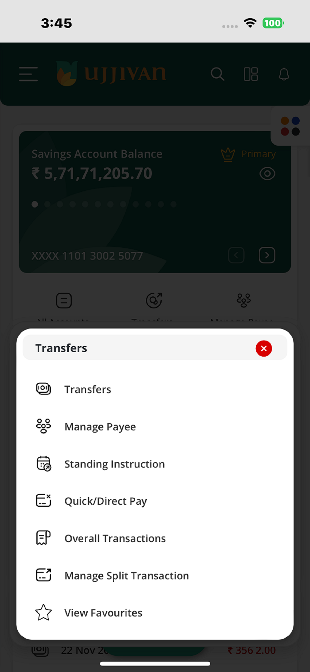 Ujjivan EZY Mobile Banking