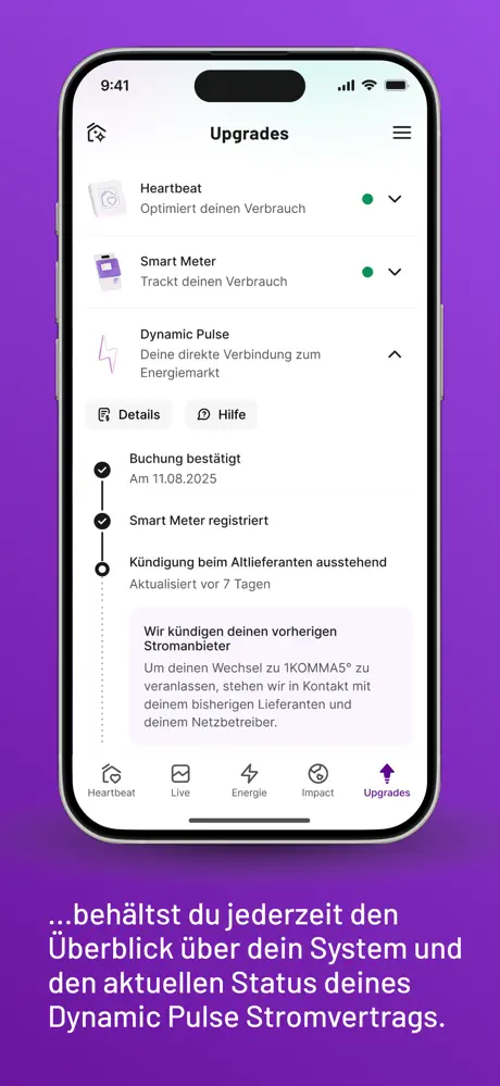 1KOMMA5° Heartbeat‑App screenshot 6