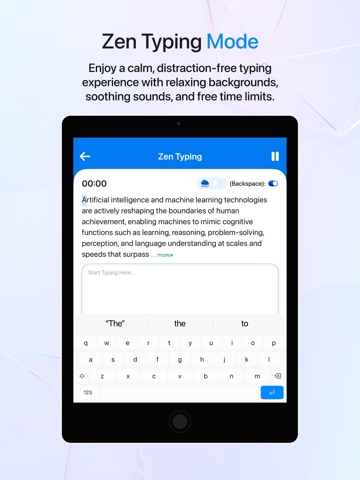 Typing Master - Learn To Type iPad screenshot