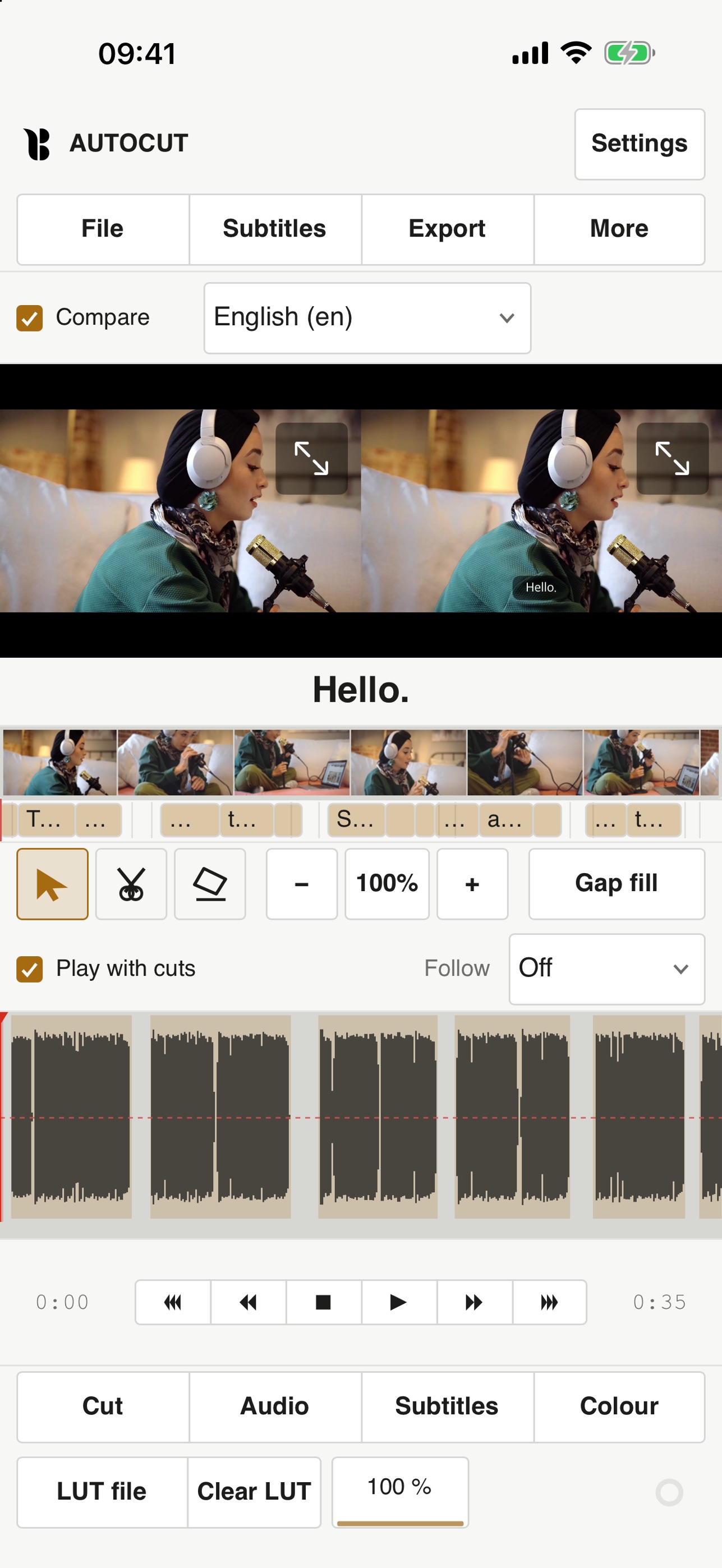 Screenshot 1 of BEAN AUTOCUT