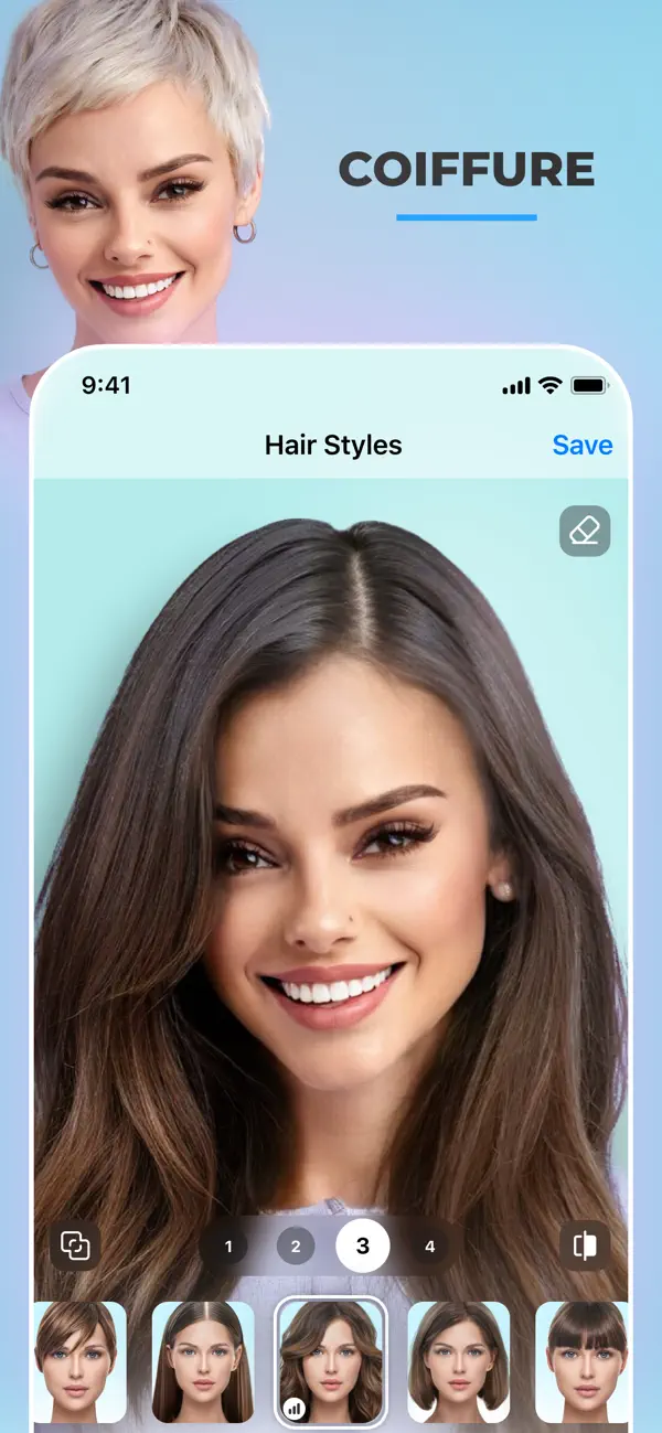 Screenshot #2 pour FaceApp: Editor facial idéal