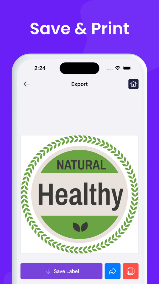 #9. AI Label Maker: Label Printer (iOS) By: Zulqarnain Mustafa