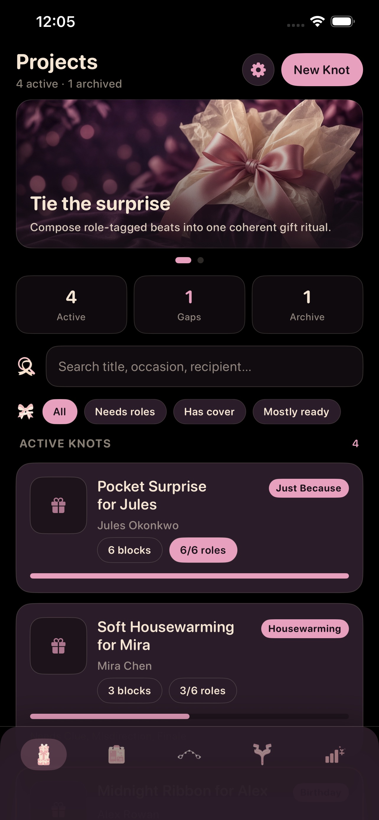 Screenshot 1 of Giftscript Knot