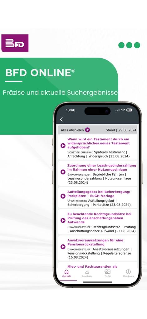 bfd online® - News App | MWM