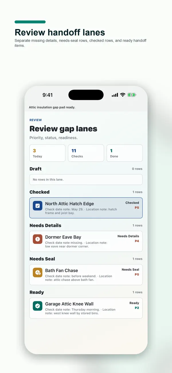 Screenshot #3 pour Attic Insulation Gap Log Pad