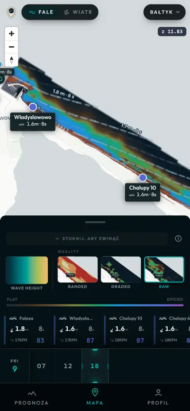 Gdzie te fale: surf i kite screenshot 4 of 10
