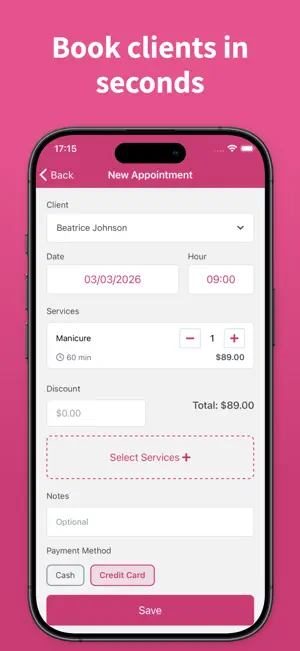 Nail Tech Appointment: AppNail screenshot 2