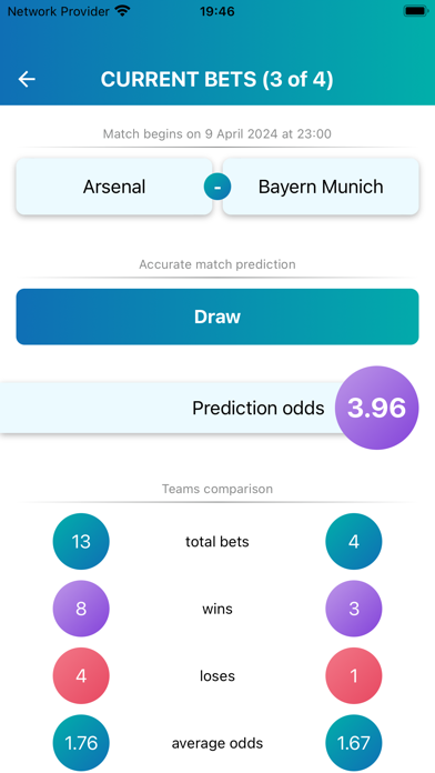Ctavki - football predictions! Screenshot
