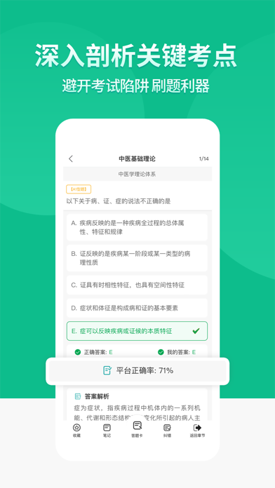 有猿题-医考题库执业医药护师职称备考助手 Screenshot