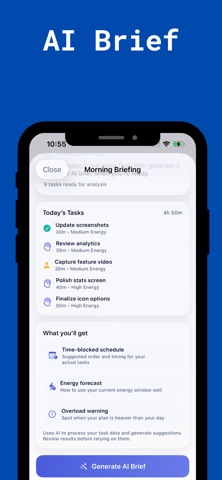 Daily Task : AI Planner screenshot