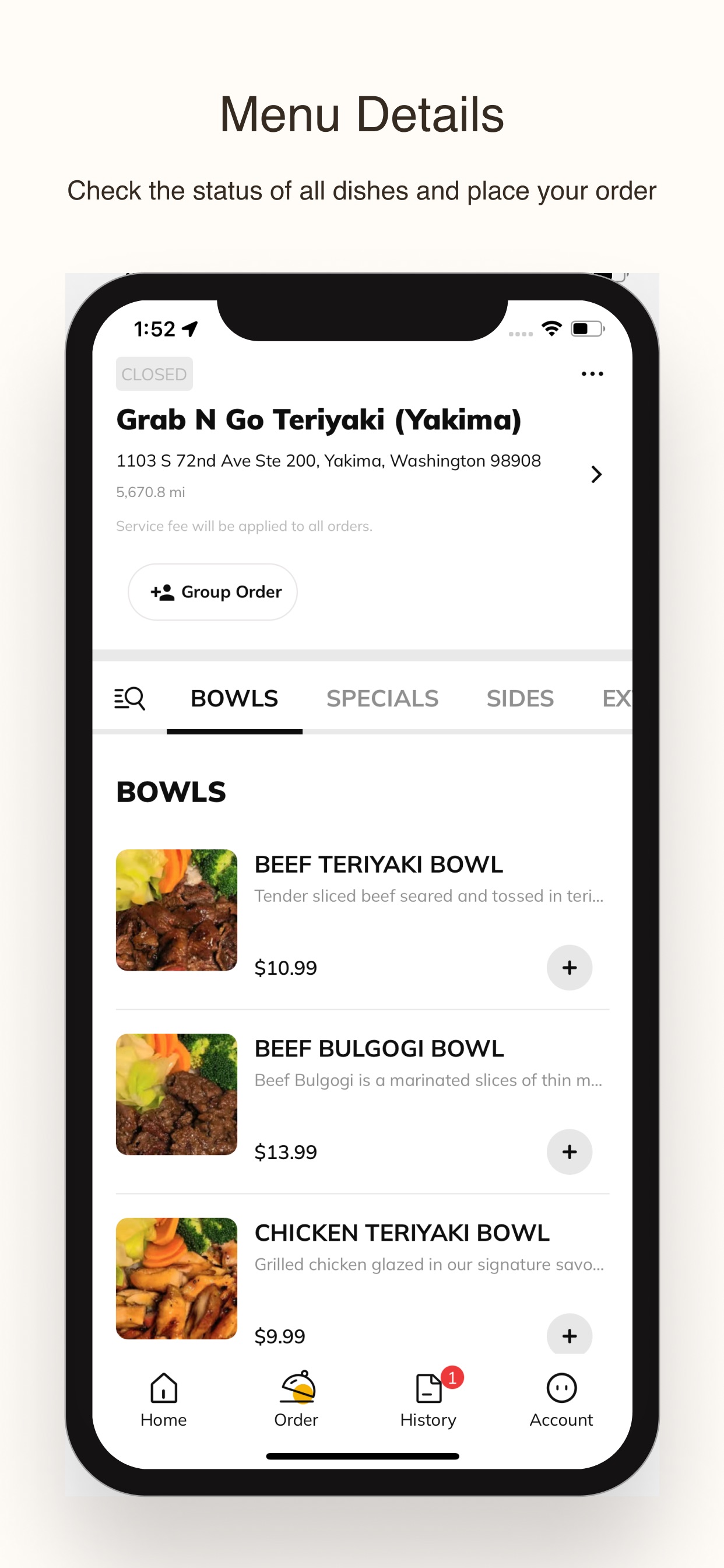 Screenshot 3 of Grab N Go Teriyaki